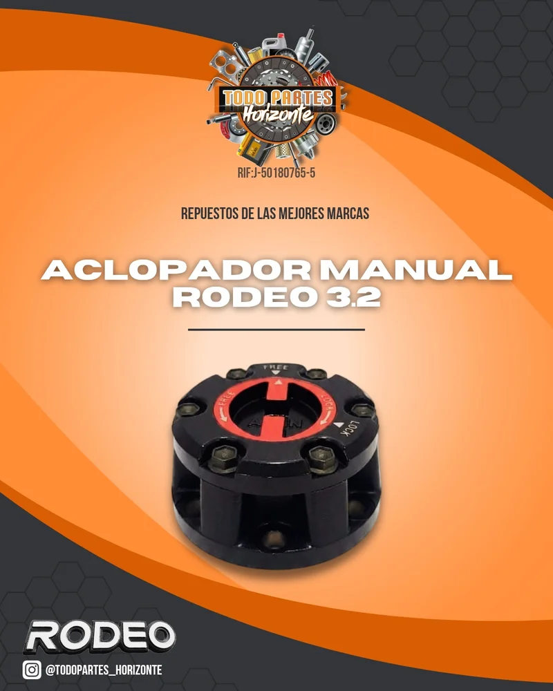 Repuesto ACOPLADOR MANUAL RODEO 3.2 original
