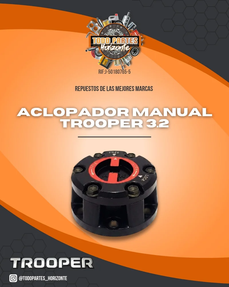 Repuesto ACOPLADOR MANUAL TROOPER 3.2 original