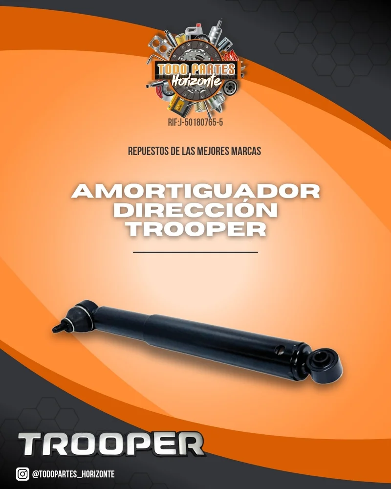 Fotografía de repuesto Amortiguador Direccion Trooper original - Todo Partes Horizonte
