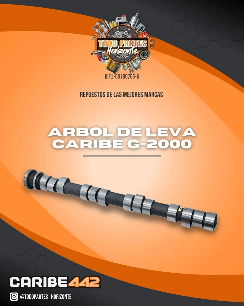 Repuesto ARBOL DE LEVA CARIBE G-2000 original