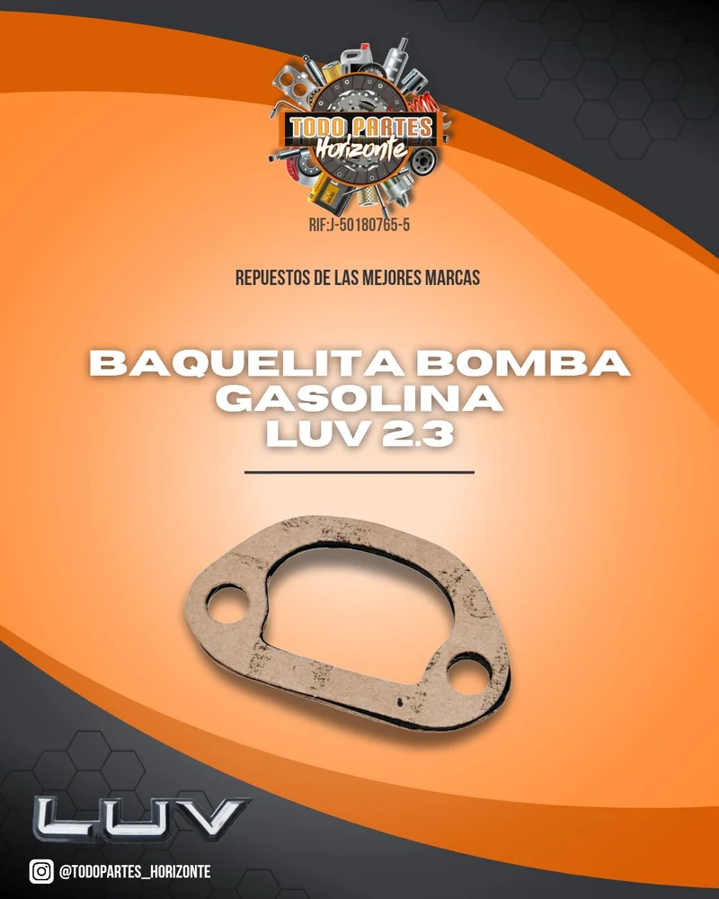 Repuesto BAQUELITA BOMBA GASOLINA LUV 2.3 original