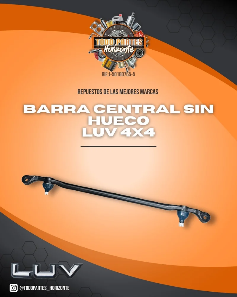 Repuesto BARRA CENTRAL SIN HUECO LUV 4X4 original