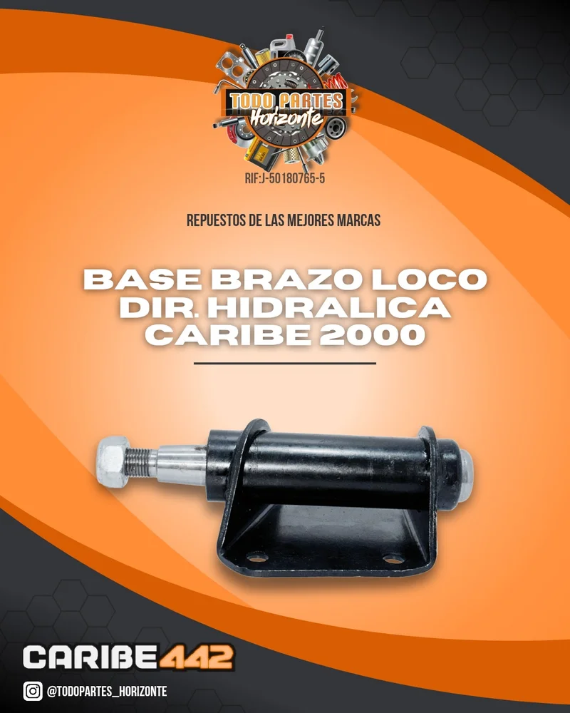 Repuesto BASE BRAZO LOCO CARIBE 2000 original