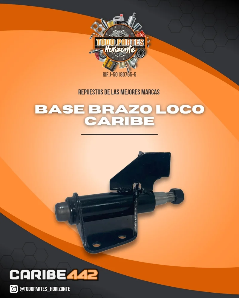 Repuesto BASE BRAZO LOCO CARIBE original