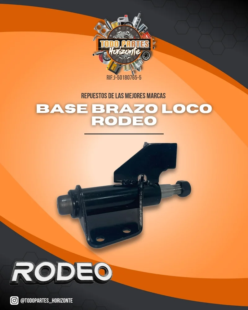 Repuesto BASE BRAZO LOCO RODEO original
