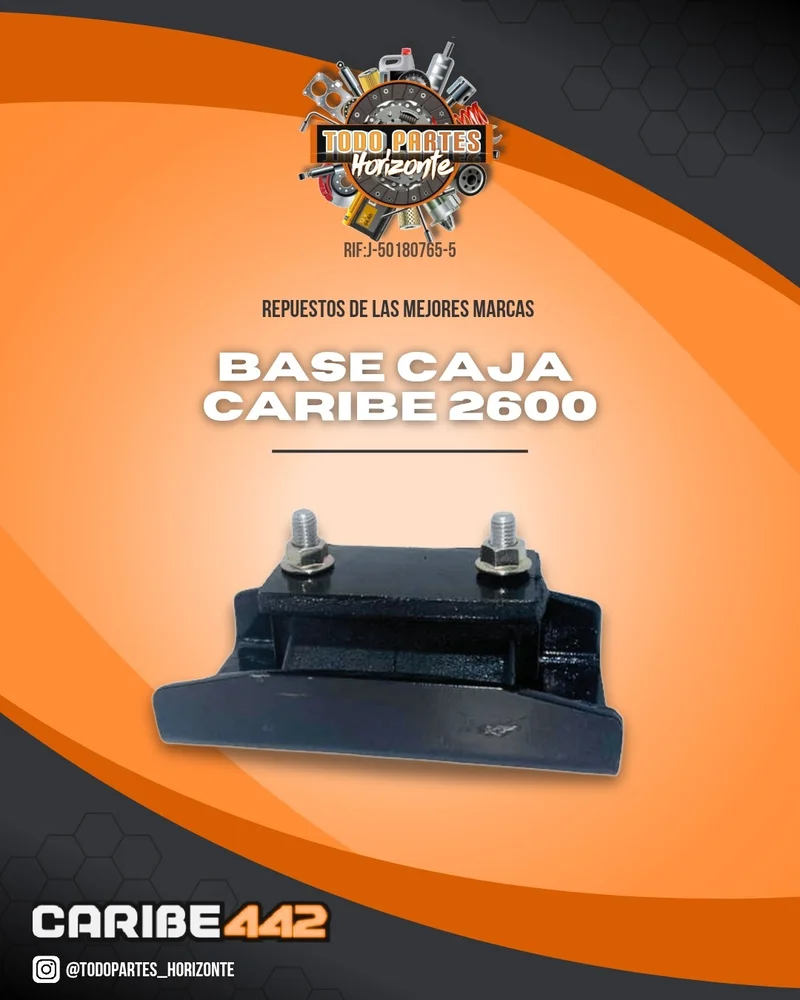 Repuesto BASE CAJA CARIBE 2600 original