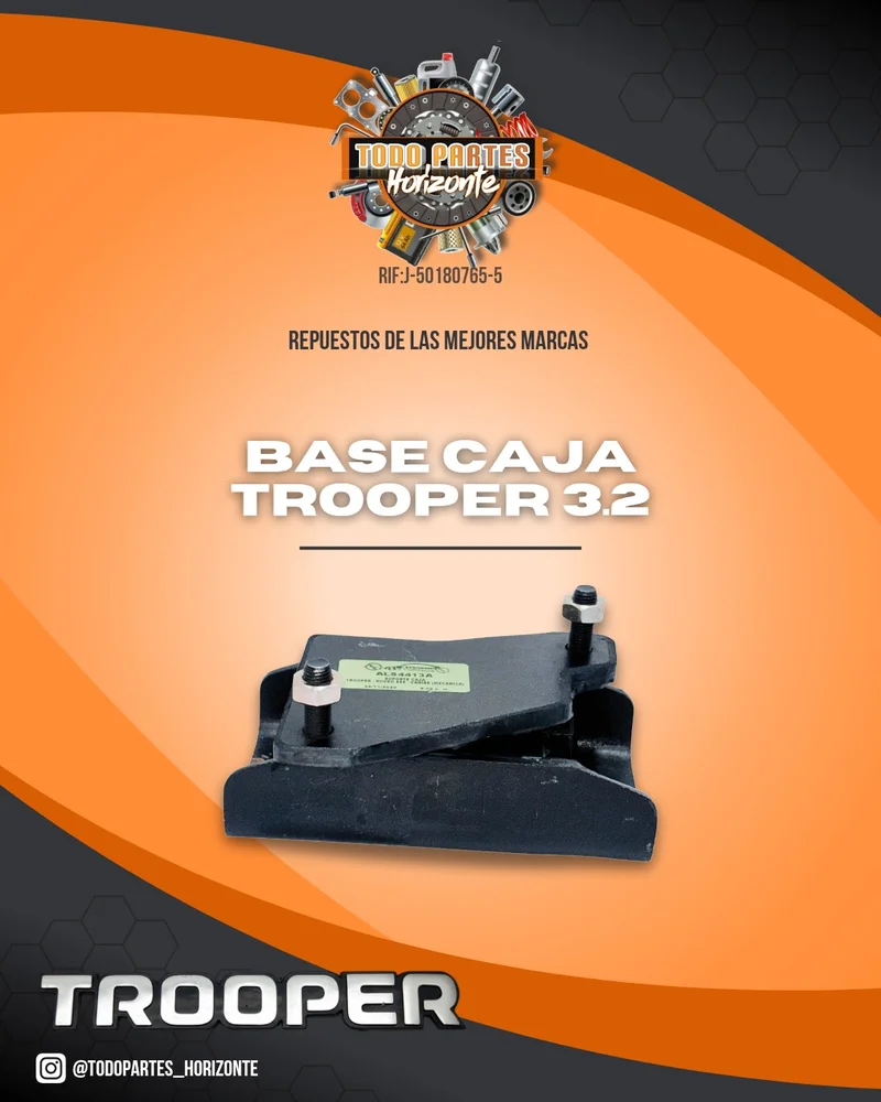 Fotografía de repuesto Base Caja Trooper 3.2 original - Todo Partes Horizonte