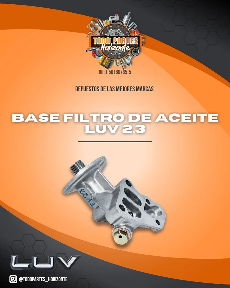 Repuesto BASE FILTRO DE ACEITE LUV 2.3 original