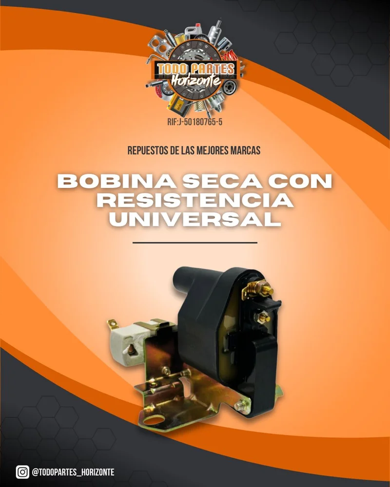 Repuesto BOBINA SECA CON RESISTENCIA UNIVERSAL original