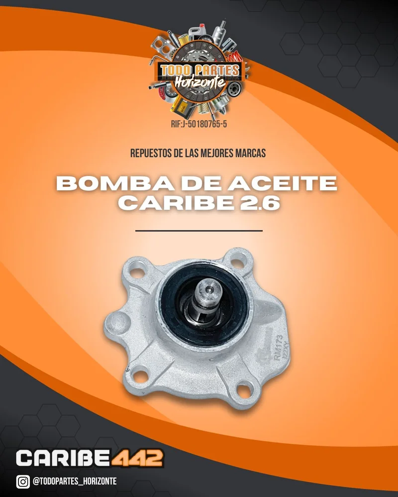 Repuesto BOMBA DE ACEITE CARIBE 2.6 original