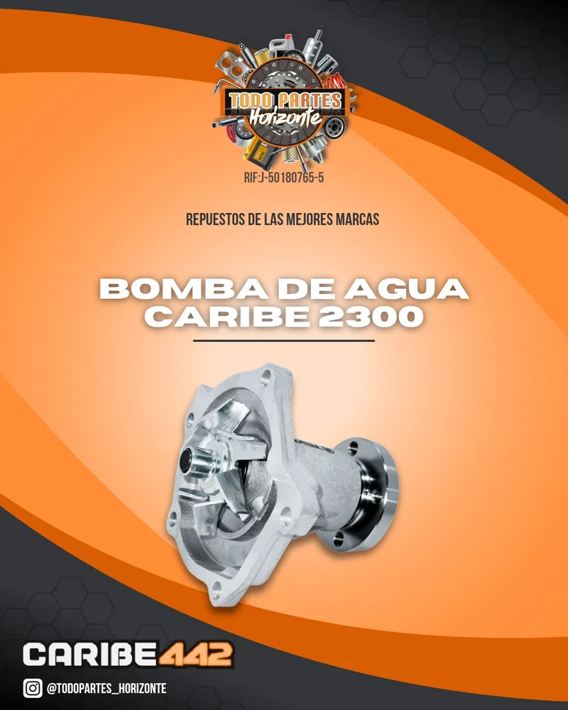 Repuesto BOMBA DE AGUA CARIBE 2300 original