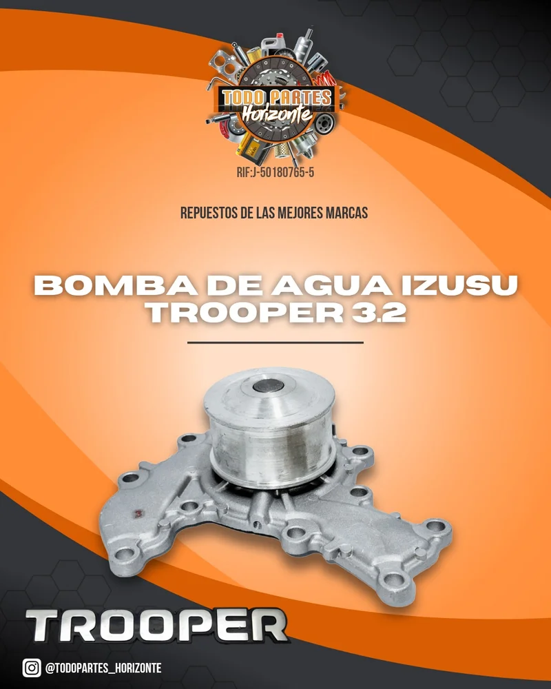 Repuesto BOMBA DE AGUA IZUSU TROOPER 3.2 original