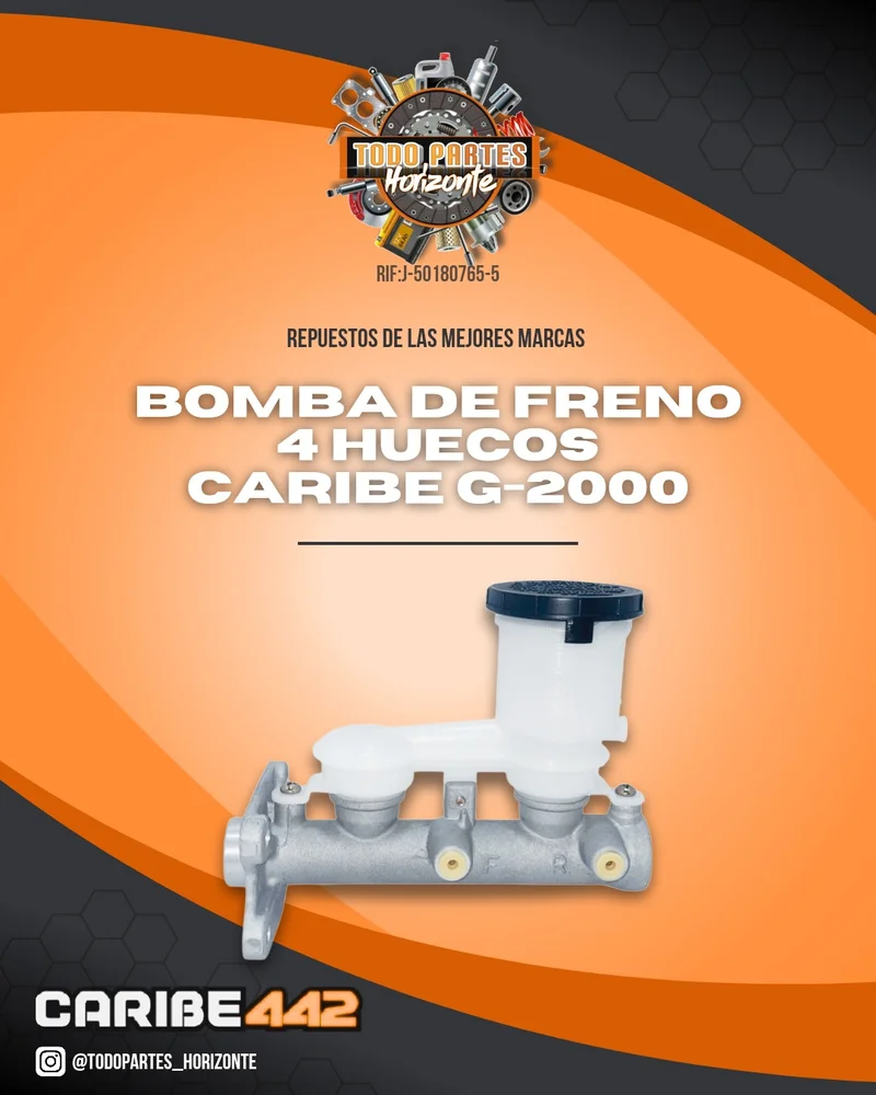 Repuesto BOMBA DE FRENO 4 HUECOS CARIBE G-2000 original