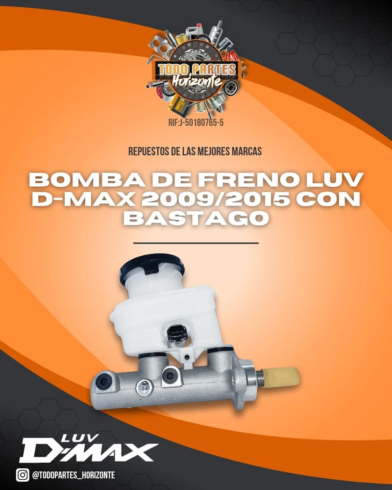 Repuesto BOMBA DE FRENO LUV D-MAX 2010/2015 CON BASTAGO original