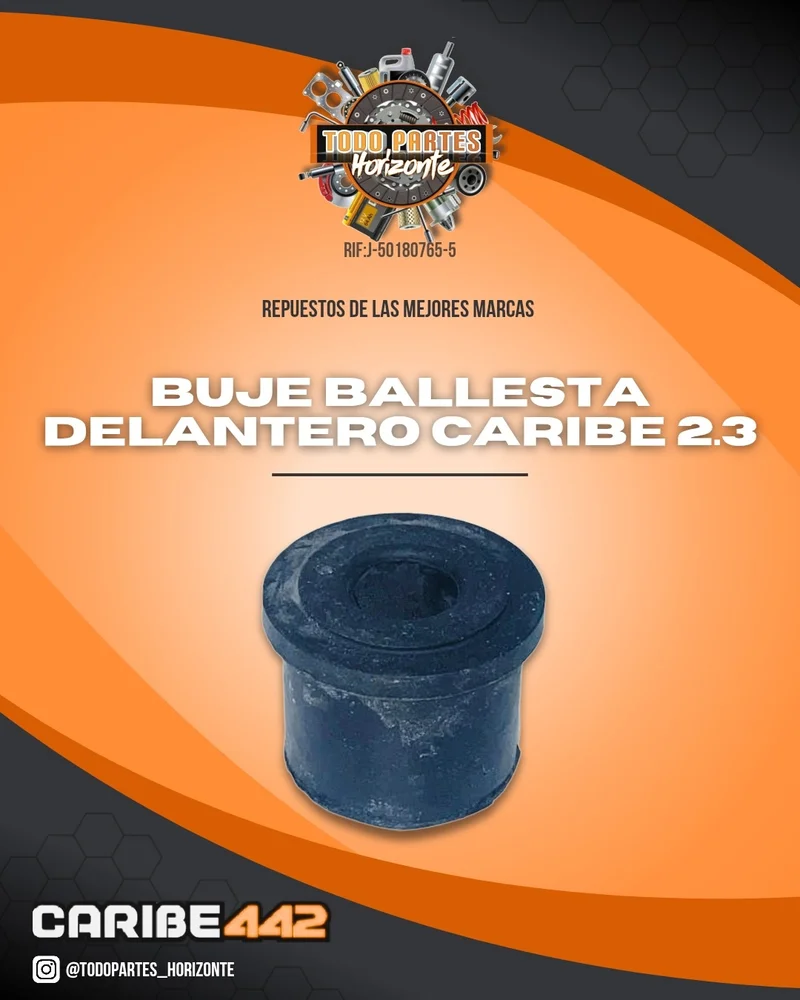 Fotografía de repuesto Buje Ballesta Delantero Caribe 2.3 original - Todo Partes Horizonte