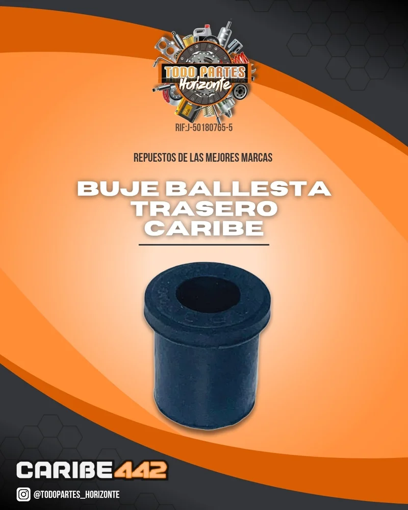 Repuesto BUJE BALLESTA TRASERO CARIBE original