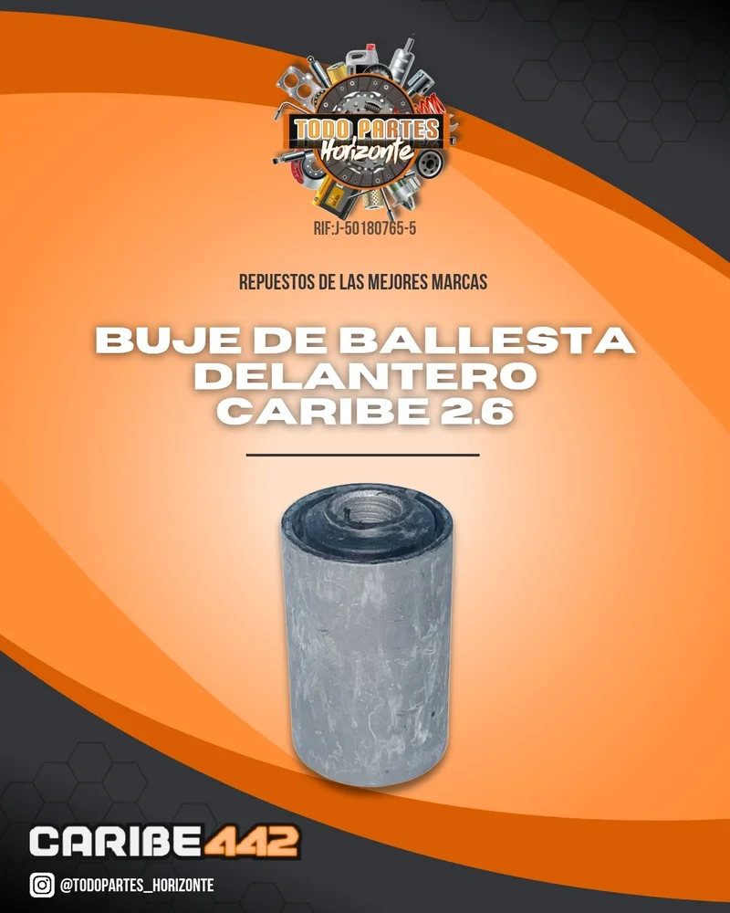 Repuesto BUJE DE BALLESTA DELANTERO CARIBE 2.6 original