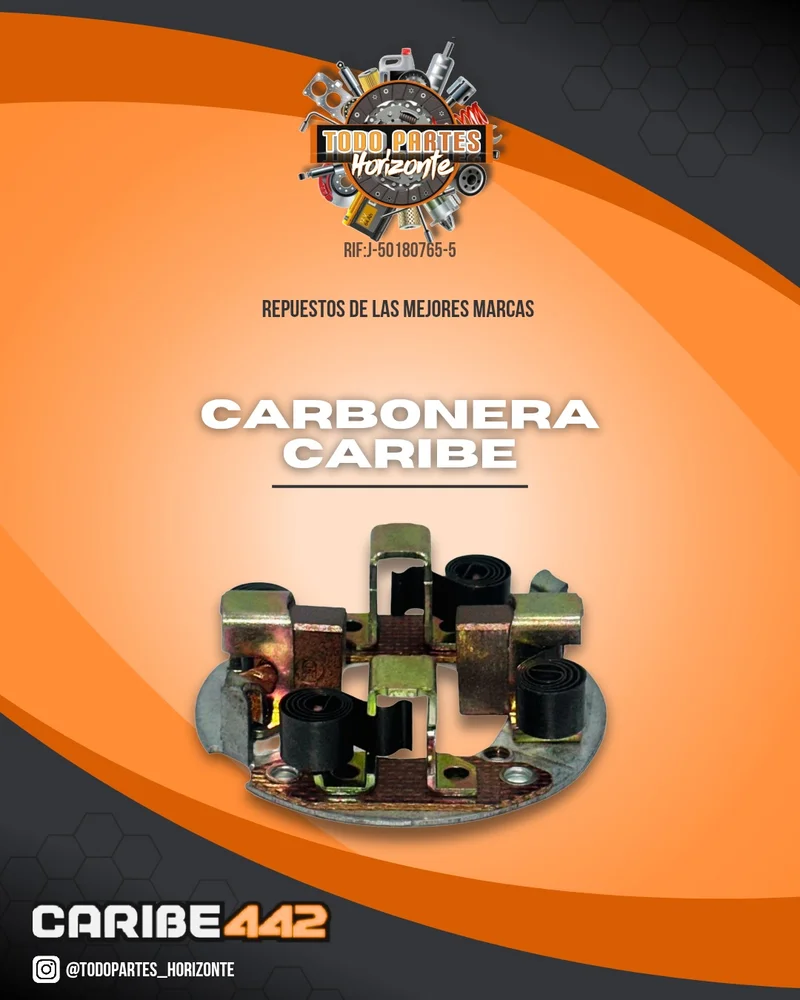 Fotografía de repuesto Carbonera Caribe original - Todo Partes Horizonte