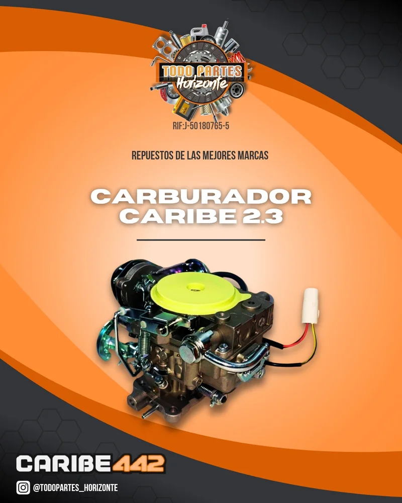 Fotografía de repuesto Carburador Caribe 2.3 original - Todo Partes Horizonte