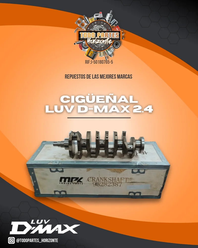 Fotografía de repuesto Cigueñal Luv D-Max 2.4 original - Todo Partes Horizonte