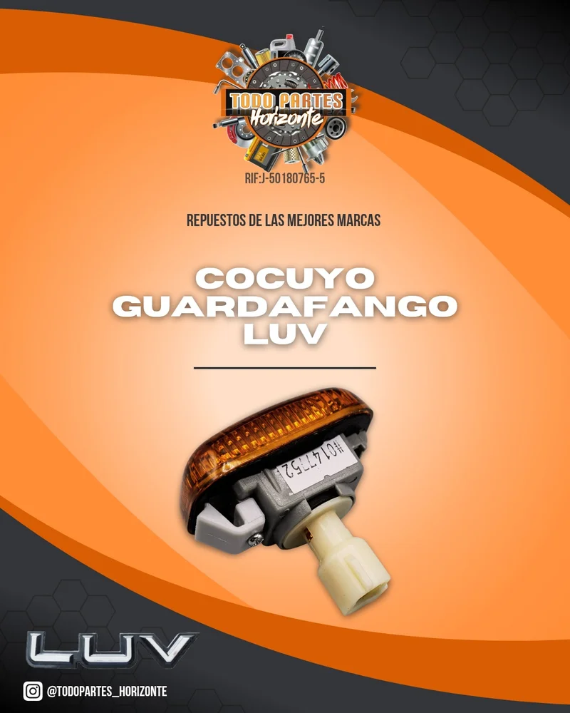 Fotografía de repuesto Cocuyo Cruce Guardafango Luv original - Todo Partes Horizonte