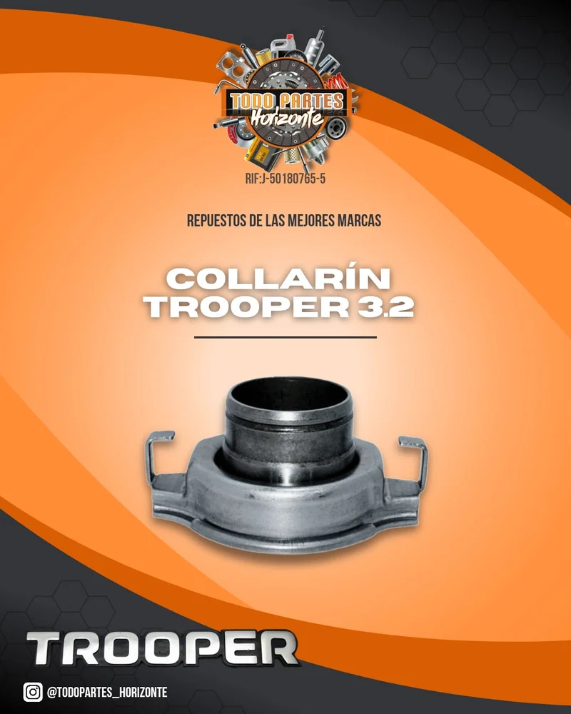 Fotografía de repuesto Collarin Trooper 3.2 original - Todo Partes Horizonte