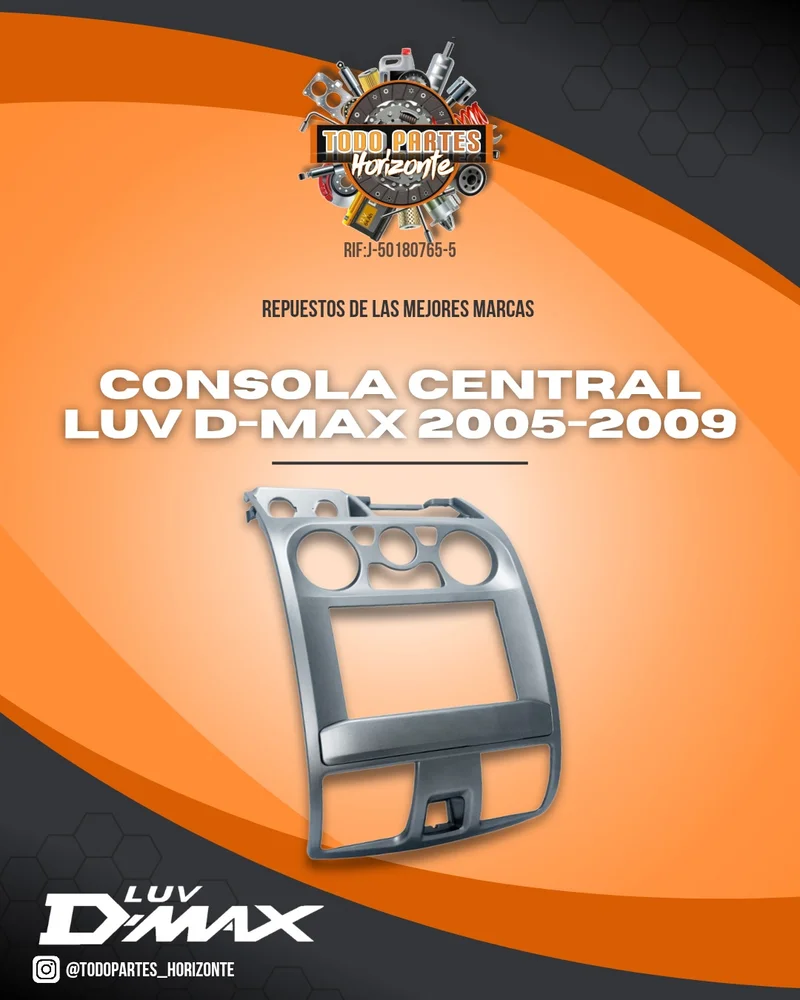 Fotografía de repuesto Consola Central Luv D-Max 2005-2009 original - Todo Partes Horizonte