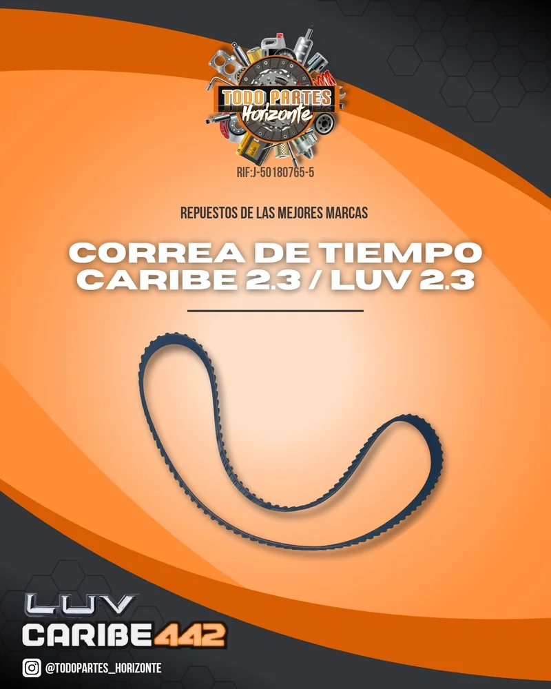 Repuesto CORREA DE TIEMPO CARIBE 2.3/ LUV 2.3 original