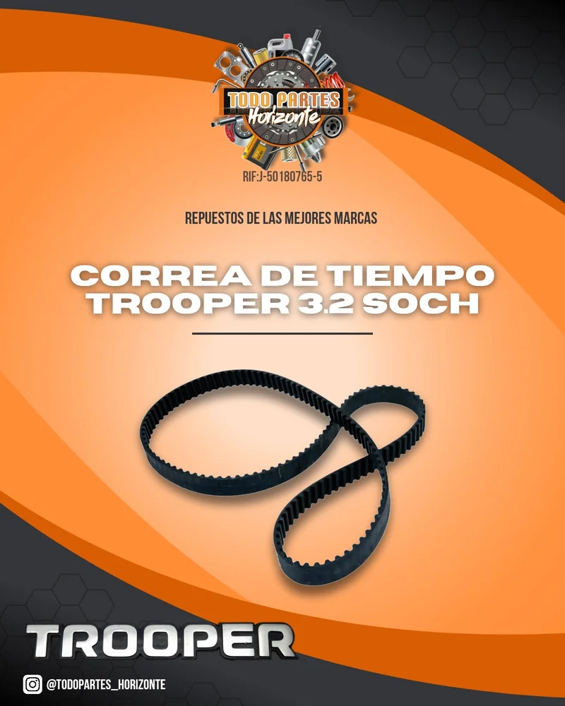 Repuesto CORREA DE TIEMPO TROOPER 3.2 SOHC original