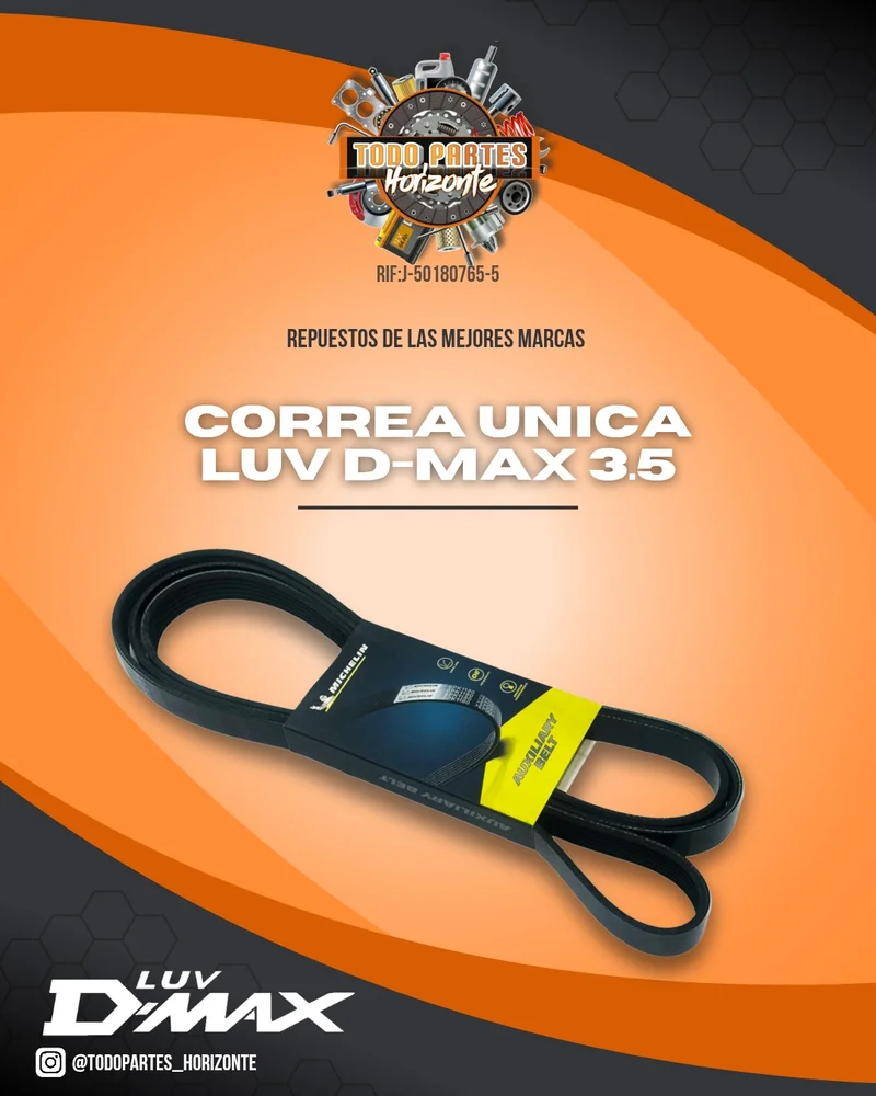 Fotografía de repuesto Correa Unica Luv D-Max 3.5 original - Todo Partes Horizonte