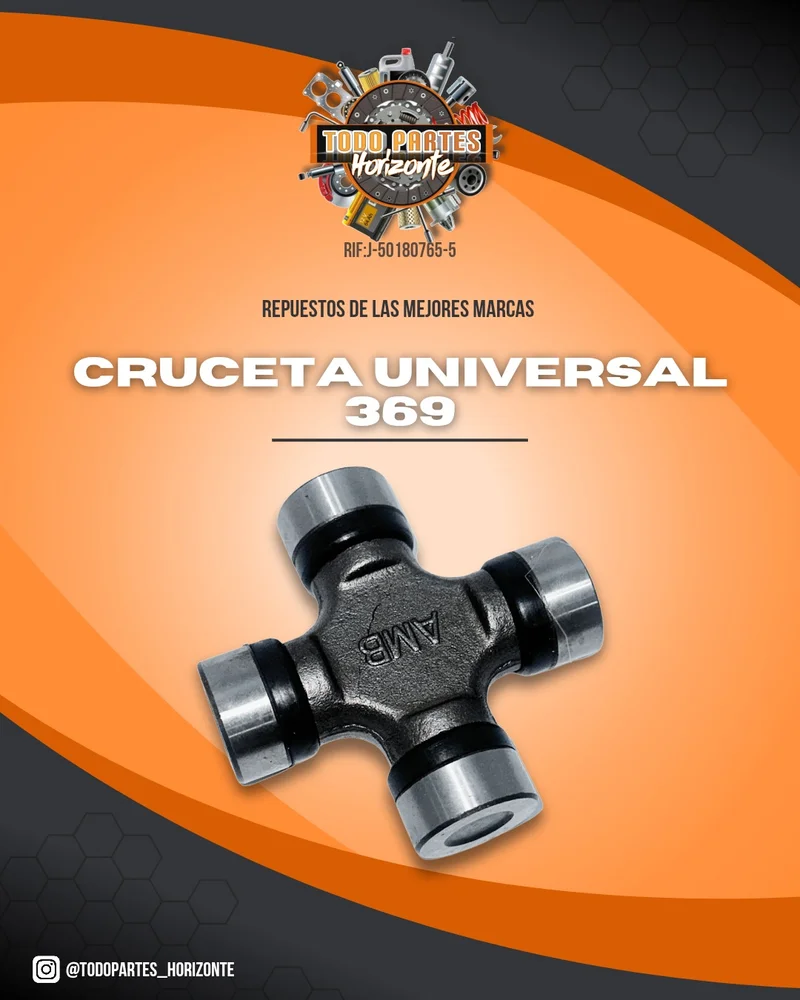 Fotografía de repuesto Cruceta Universal 369 original - Todo Partes Horizonte