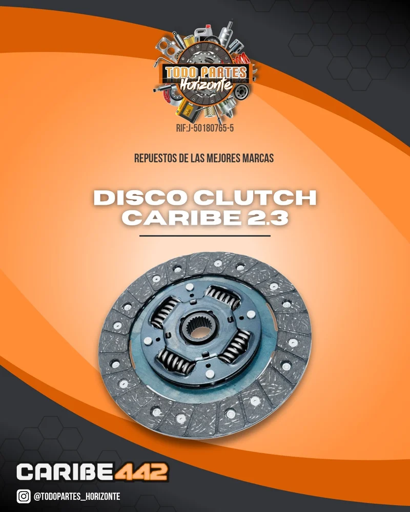 Repuesto DISCO CLUTCH CARIBE 2.3 original