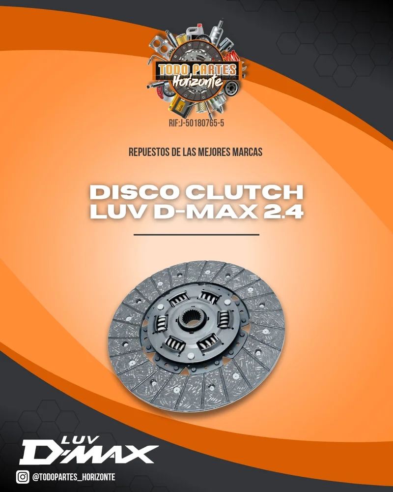 Fotografía de repuesto Disco Clutch Luv Dmax 2.4 original - Todo Partes Horizonte
