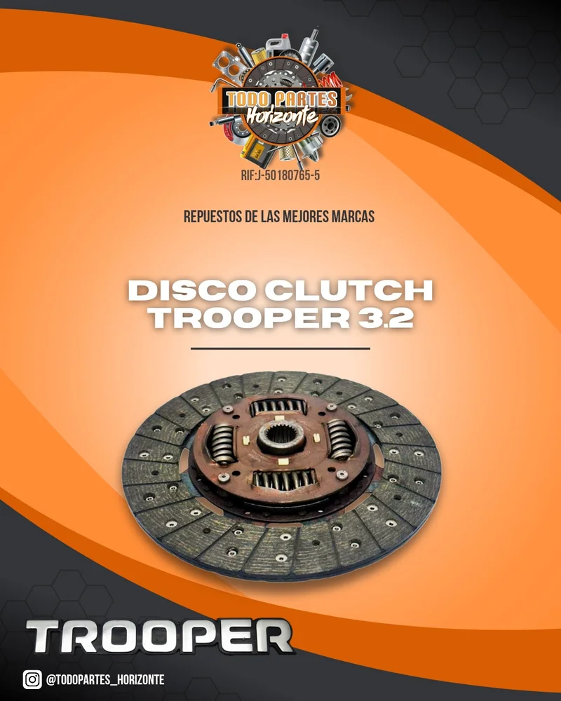 Repuesto DISCO CLUTCH TROOPER 3.2 original