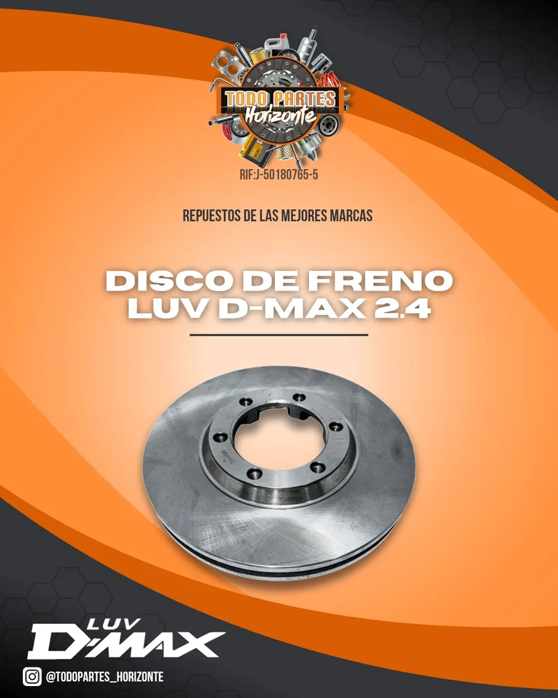 Fotografía de repuesto Disco De Freno Luv D-Max 2.4 original - Todo Partes Horizonte