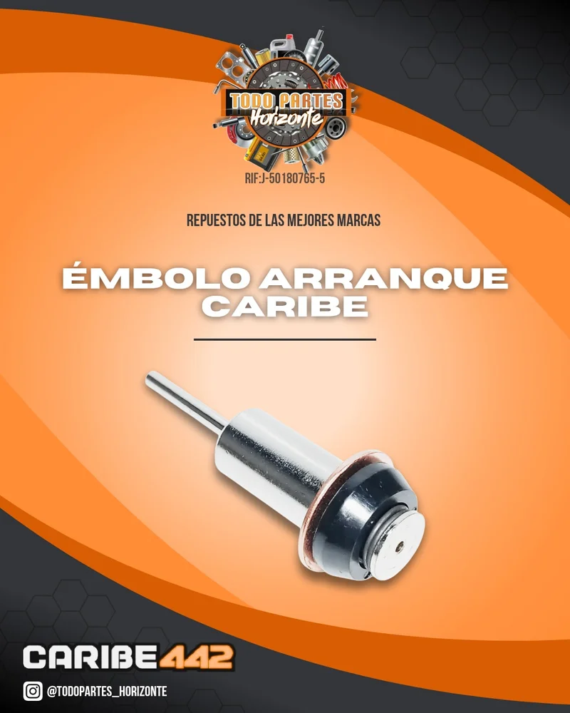 Fotografía de repuesto Embolo Arranque Caribe original - Todo Partes Horizonte