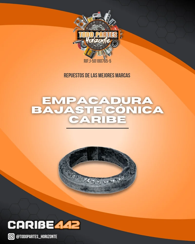 Repuesto EMPACADURA BAJANTE CONICA CARIBE original