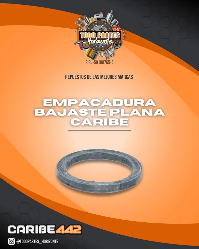 Repuesto EMPACADURA BAJANTE PLANA CARIBE original