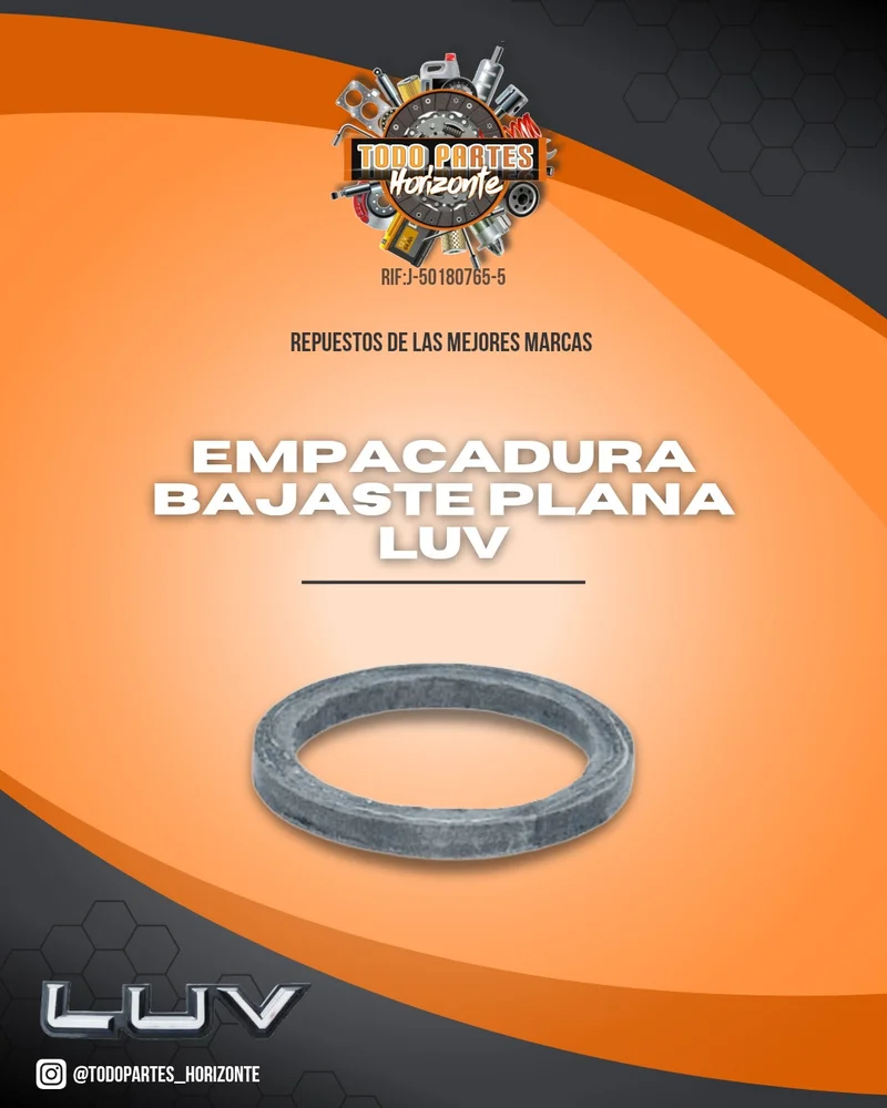 Repuesto EMPACADURA BAJANTE PLANA LUV original