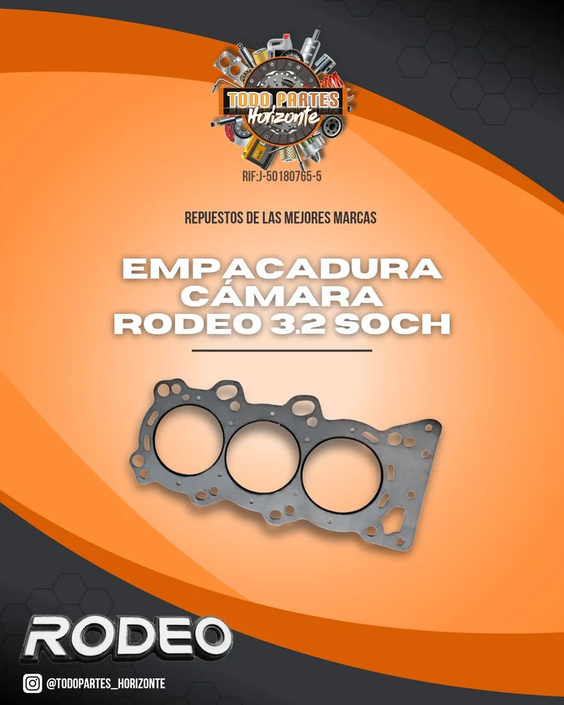 Fotografía de repuesto Empacadura Camara Rodeo 3.2 Soch original - Todo Partes Horizonte