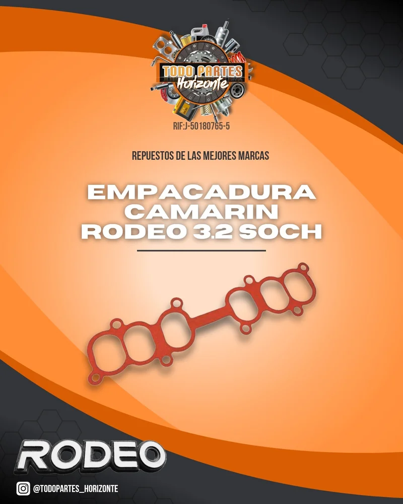 Fotografía de repuesto Empacadura Camarin Rodeo 3.2 Soch original - Todo Partes Horizonte