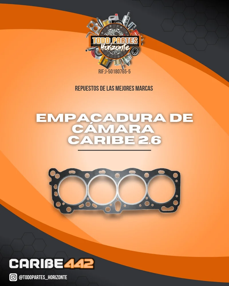 Repuesto EMPACADURA DE CAMARA CARIBE 2.6 original