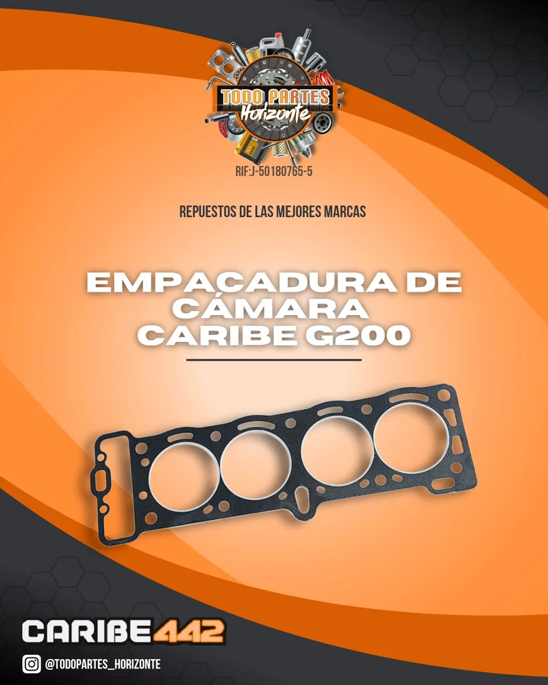 Repuesto EMPACADURA DE CAMARA CARIBE G-200 original