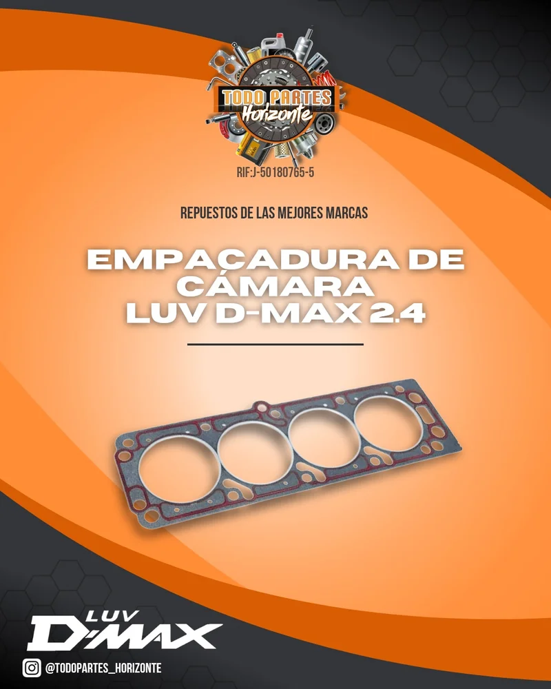 Repuesto EMPACADURA DE CAMARA LUV D-MAX 2.4 original