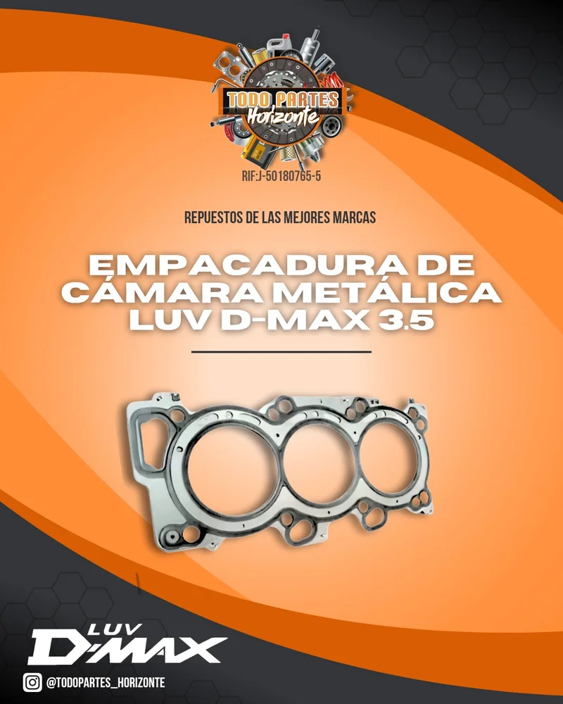 Repuesto EMPACADURA DE CAMARA METALICA LUV D-MAX 3.5 original