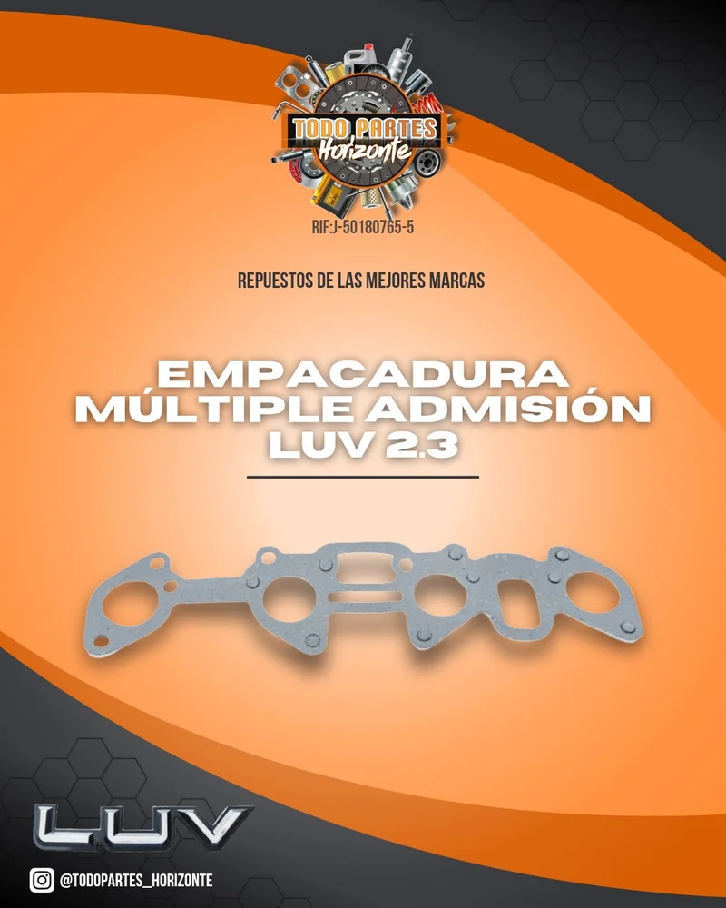 Repuesto EMPACADURA MÚLTIPLE ADMISIÓN LUV 2.3 original