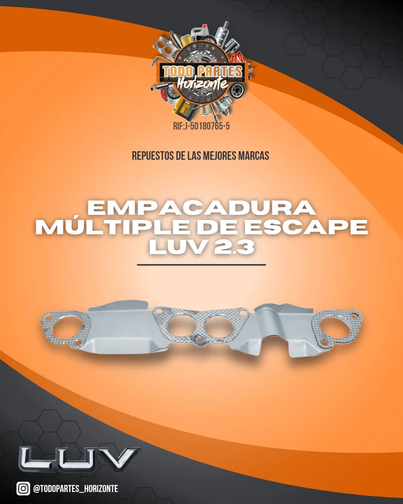 Repuesto EMPACADURA MÚLTIPLE DE ESCAPE LUV 2.3 original