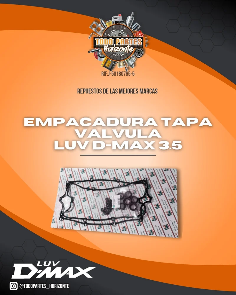 Repuesto EMPACADURA TAPA VALVULA LUV D-MAX 3.5 original
