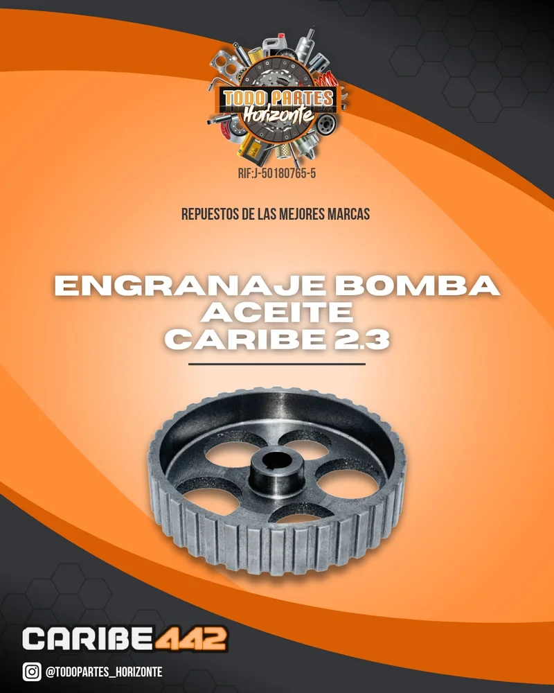 Repuesto ENGRANAJE BOMBA DE ACEITE CARIBE 2.3 original