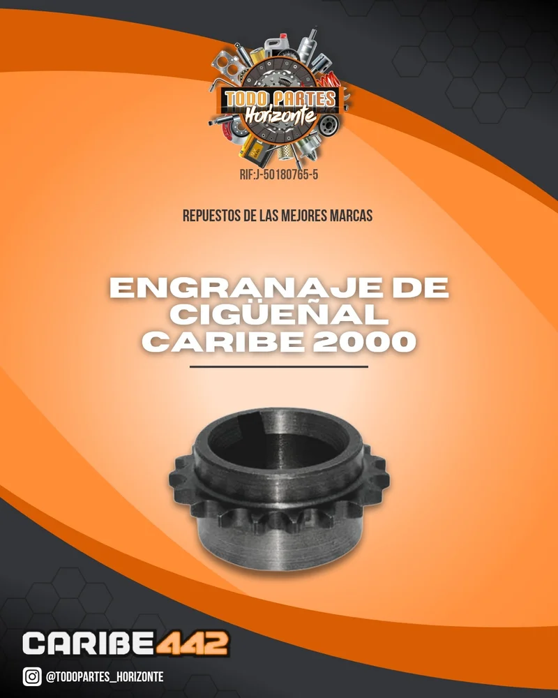 Repuesto ENGRANAJE DE CIGUEÑAL CARIBE 2000 original